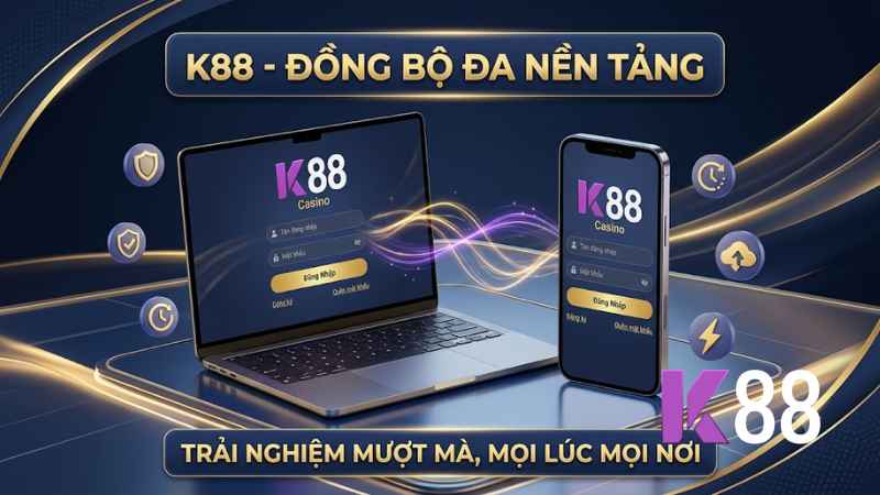 Đăng nhập K88 mượt mà trên điện thoại và máy tính