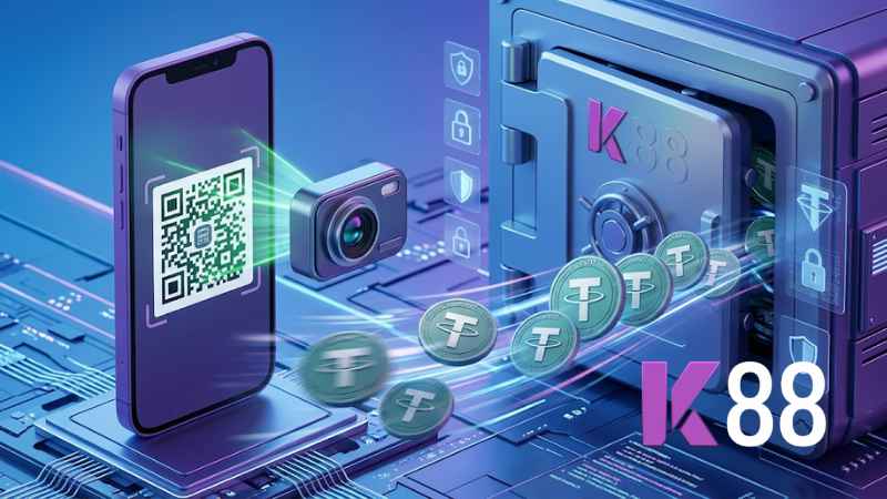 Quy trình nạp tiền bằng crypto tại nhà cái K88