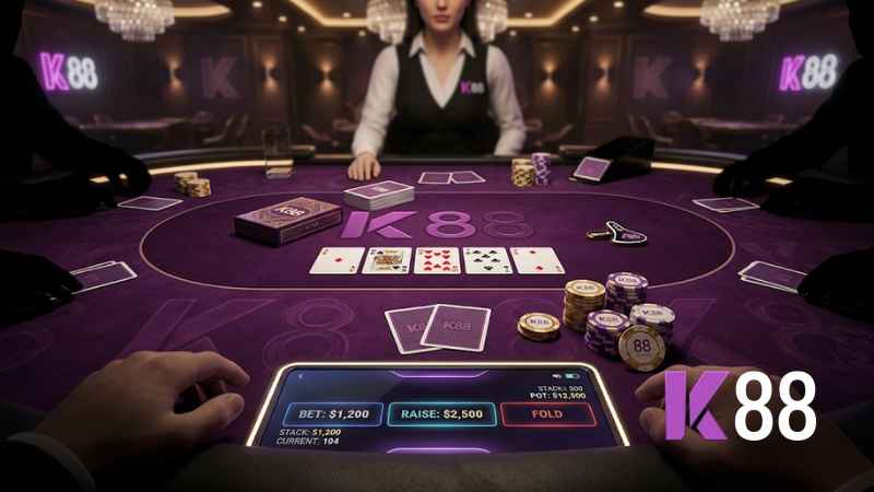 Sảnh Game Bài K88 chuyên nghiệp tại K88
