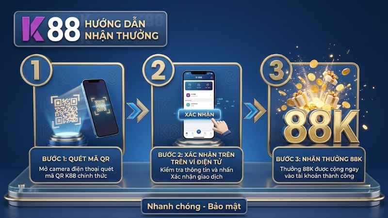 Thao tác nhận Nạp Tiền Ảo Nhận Thưởng 88k đơn giản