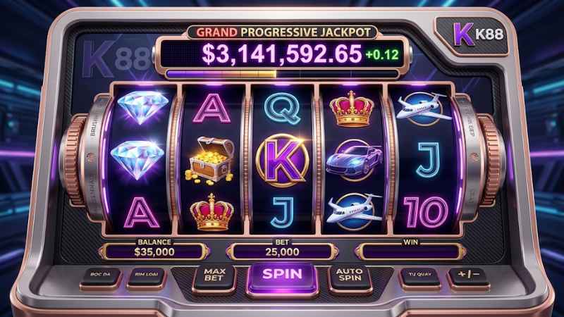 Top game Nổ Hũ K88 có Jackpot lớn nhất